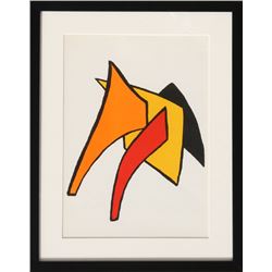 Alexander Calder, Stabiles VI, Lithograph