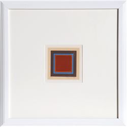 Simon Tashimoto, Homage to the Square, Silkscreen