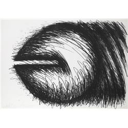 Judith Bernstein, Big Horizontal, Lithograph