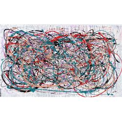 Diane Detalle, Happy Maybe, Oil Painting