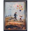 Image 1 : Morris Katz, Balloons on the Pier, Oil Painting