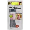 Image 1 : HAMILTON BEACH PERSONAL BLENDER WITH TRAVEL LID