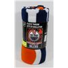 Image 1 : EDMONTON OILERS FLEECE THROW