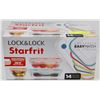 Image 1 : STARFRIT LOCK AND LOCK 14 CONTAINER SET