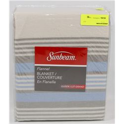 SUNBEAM FLANNEL BLANKET (QUEEN SIZE)