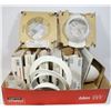 Image 1 : FLAT OF 9 HALO RECESSED LIGHTING.