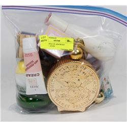 ESTATE BAG OF ASSORTED  VINTAGE AVON