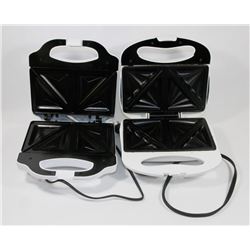 LOT OF 2 SANDWICH MAKERS