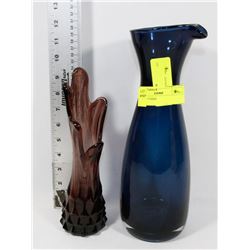 LOT OF 2 VASES