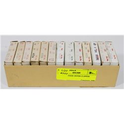 CASE VINTAGE OSTER CLIPPER BLADES