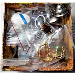 22)  LOT OF 40 POST EARRINGS WITH