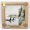 Image 1 : MADE IN CANADA 6" X 6" CERAMIC TILE/ WALL HANGING