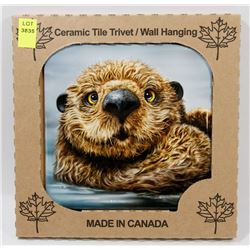 MADE IN CANADA 6" X 6" CERAMIC TILE/ WALL HANGING