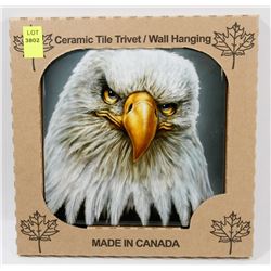 MADE IN CANADA 6" X 6" CERAMIC TILE/ WALL HANGING