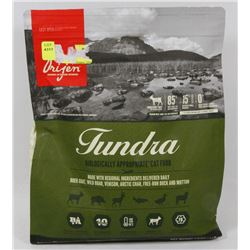 BAG OF ORIGEN TUNDRA CAT FOOD (4LB)