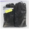 Image 1 : 2PK MENS LEATHER GLOVES MEDIUM.