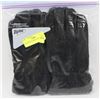 Image 1 : 2PK MENS LEATHER GLOVES LARGE.
