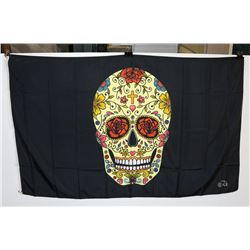 SUGAR SKULL FLAG (3' X 5')