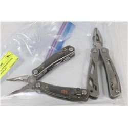 PAIR OF MULTI-TOOLS INCLUDES GERBER & STANLEY