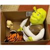 Image 1 : LOT OF 3 TOYS INCL SHREK & MORE.