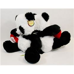 2PK PANDA BEAR PLUSH.
