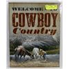 Image 1 : LARGE METAL COWBOY SIGN