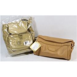 NEW MACKIE BACK-PACK PURSE & A CHRISTIAN DIOR MAKE-