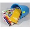 Image 1 : CONTAINER FILLED W/ PENCIL CASE SETS