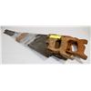 Image 1 : LOT OF 3 HAND SAWS.