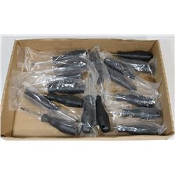 FLAT OF NEW IN PACKAGE SCREWDRIVERS