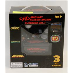 NEW MIDWAY CLASSIC ARCADE GAME
