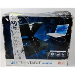 NEW! VIBE SOUND USB TURNTABLE/VINYL