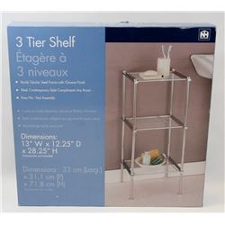 NEW 3 TIER METAL SHELF