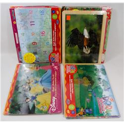 LOT OF 12 KIDS 3D PUZZLES