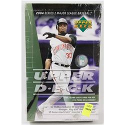 SEALED 2004 UPPER DECK MAJOR