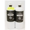 Image 1 : LOT OF 2 CHARCOAL FOR HAIR SHAMPOOS 1L EACH