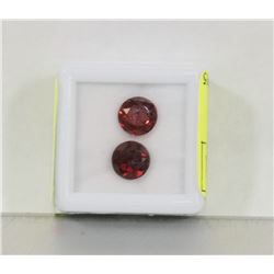 #8-NATURAL RED GARNET GEMSTONES 3.5CT