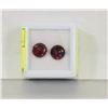 Image 1 : #6-NATURAL RED GARNET GEMSTONES 4.5CT