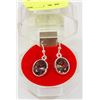 Image 1 : #37- RAINBOW MYSTIC DANGLING EARRINGS