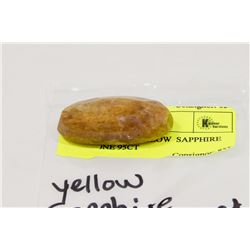 #22- NATURAL YELLOW  SAPPHIRE GEMSTONE 95CT