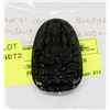 Image 1 : #92- NATURAL BLACK OBSIDIAN BUDDHA PENDENT