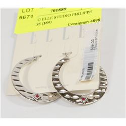 STERLING ELLE STUDIO PHILIPPE EARRINGS ($89)
