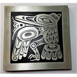 9)  RAVEN HAIDA PLAQUE