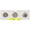 Image 1 : LOT OF 3 CANADA COINS