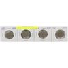 Image 1 : LOT OF 4 USA BUFFALO 5 CENT COINS