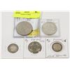Image 1 : LOT OF 5 WORLD COINS