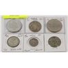 Image 1 : LOT OF 6 WORLD COINS