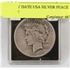 Image 1 : 1924 KEY DATE USA SILVER PEACE DOLLAR