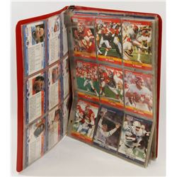 ALBUM OF PRO SET NFL FOOTBALL CARDS