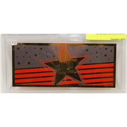 1/10 GRAM 24K GOLD BULLION NOTE